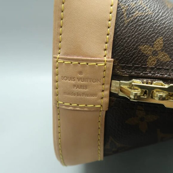 Louis Vuitton Alma Brown Monogram Canvas Tote 945-030725 - Picture 11 of 12